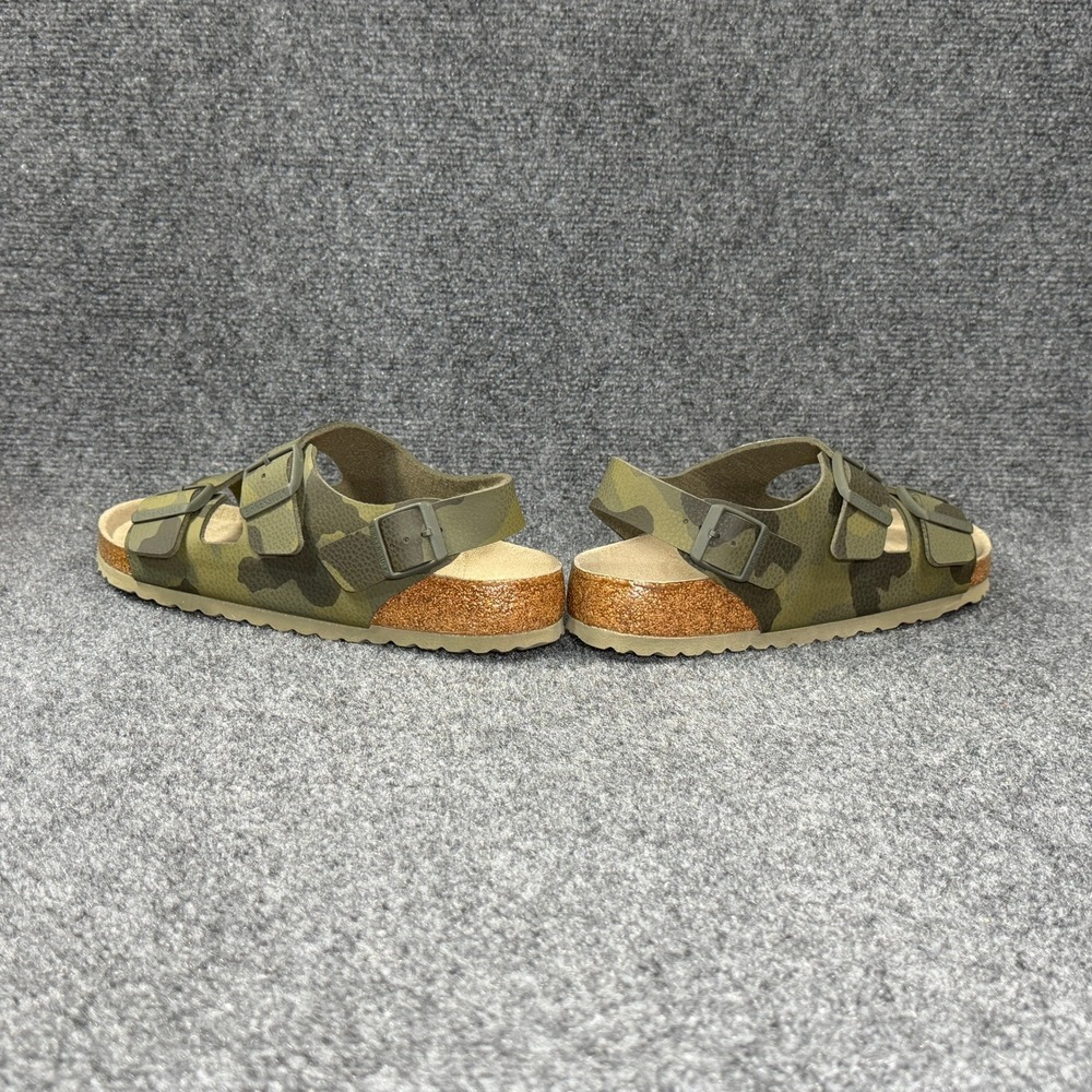 Birkenstock Milano Sandals Men's 9 Desert Soil Camouflage Green Soft Footbed - Picture 6 of 11